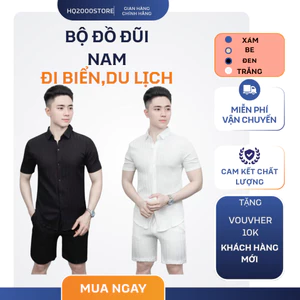BỘ ĐỒ ĐŨI NAM CAO CẤP form Hàn,chất đũi mềm mịn, tôn dáng,trẻ trung mặc ở nhà ,đi cafe,du lịch.
