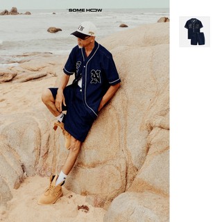  Set Nam Shirt Short Denim Minisnake * Én Col 25, Chất Vải Denim Thoải Mái, SB0053, SOME HOW STORE