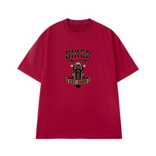 Áo thun oversize nam nữ Arttee mẫu Biker – Cotton 100% 250gsm, in bền đẹp