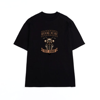 Áo thun oversize nam nữ Arttee mẫu Biker – Cotton 100% 250gsm, in bền đẹp