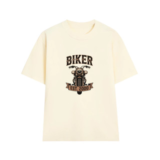 Áo thun oversize nam nữ Arttee mẫu Biker – Cotton 100% 250gsm, in bền đẹp