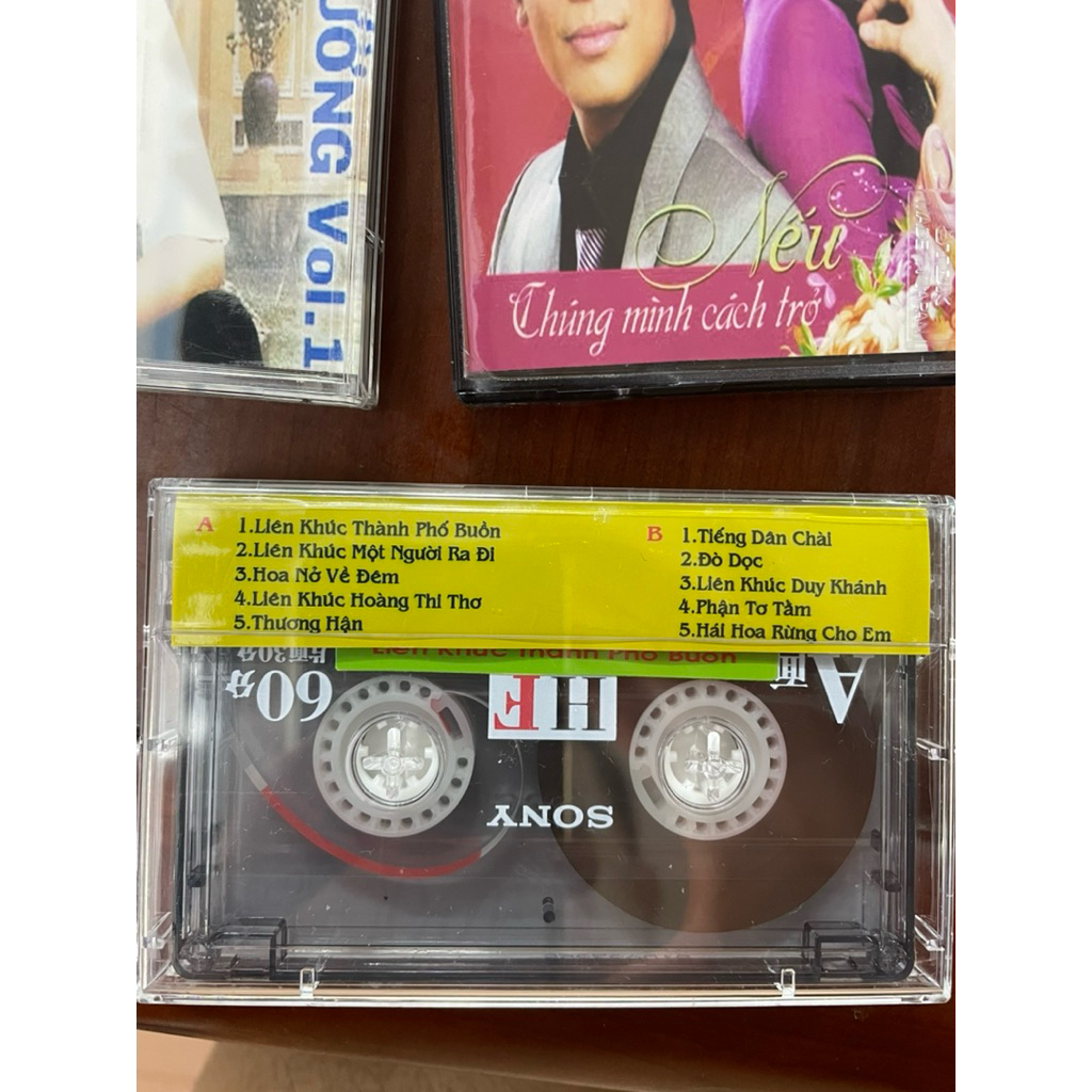 Băng Cassette Liên Khúc Thành Phố Buồn - Trường Vũ, Thanh Trúc