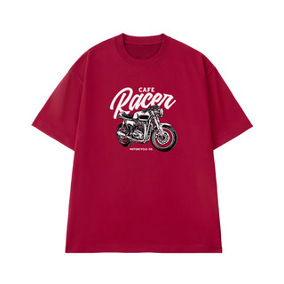 Áo thun oversize nam nữ Arttee mẫu Cafe Racer – Cotton 100% 250gsm, in bền đẹp