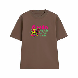 Áo thun oversize nam nữ Arttee mẫu Ở Hiền Gặp Phiền – Cotton 100% 250gsm, in bền - Trend Hài Hước