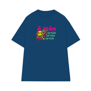 Áo thun oversize nam nữ Arttee mẫu Ở Hiền Gặp Phiền – Cotton 100% 250gsm, in bền - Trend Hài Hước