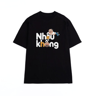 Áo thun oversize nam nữ Arttee mẫu Nhậu Không – Cotton 100% 250gsm, in bền đẹp - Trend Hài Hước