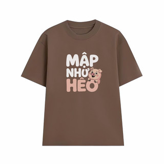 Áo thun oversize nam nữ Arttee mẫu Mập Như Heo – Cotton 100% 250gsm, in bền đẹp - Trend Hài Hước