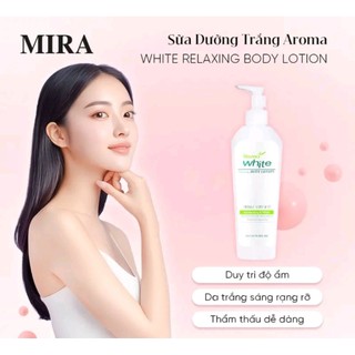 SỮA DƯỠNG TRẮNG DA AROMA 480ml A469