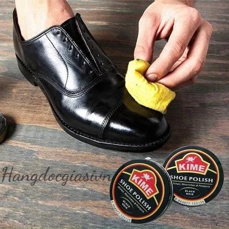 xi đánh giầy KIME mầu đen và nâu hộp dạng sáp bổ sung mầu ,làm bóng ,làm mới dễ sử dụng mua nhiều giảm giá