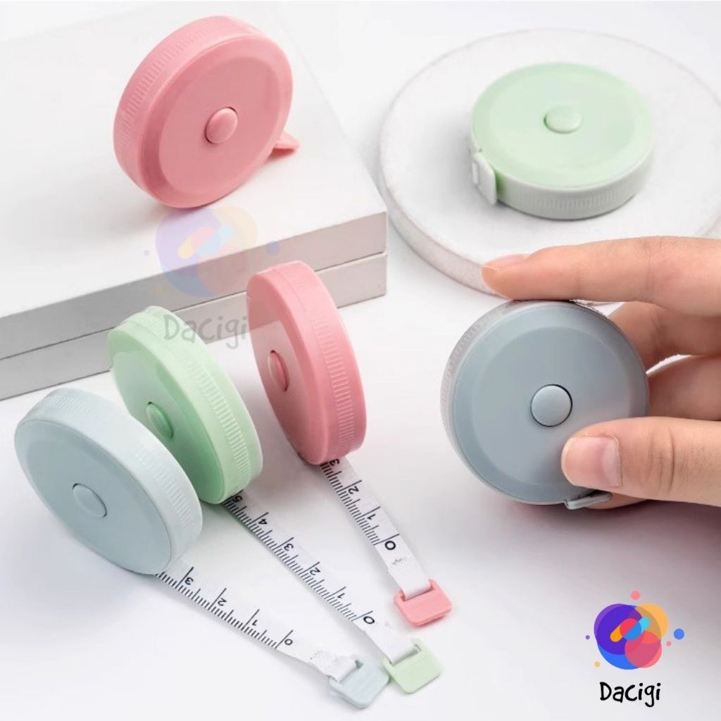 Thước Dây Cuộn Mini 150cm – Thước Dây Đo Eo, Đo Vải, Thiết Kế Nhỏ Gọn, Dễ Sử Dụng