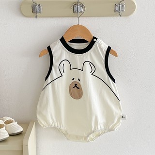 Body Chip Cho Bé, Bodysuit Ba Lỗ Sát Nách Cotton Cao Cấp Mùa Hè Cho Bé Trai Bé Gái 3-12kg PL06