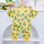 Bộ Cộc Quần Dài Thun Lanh cho bé từ 6 -16kg may rộng rãi, vải mềm mát co giãn tốt - MS91
