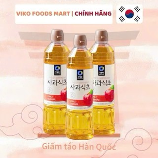 GIẤM TÁO HỮU CƠ DAESANG HÀN QUỐC - 500ML