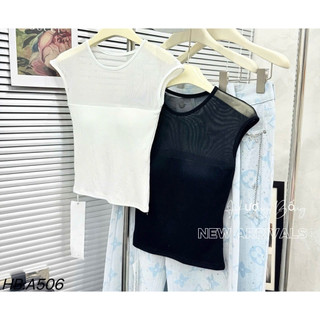 QCL1 11341 Áo thun phối lưới sẵn đệm ngực siêu hot siêu chất(Freesz)