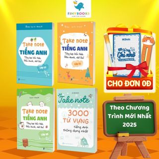 Combo Sách Take Note Tiếng Anh Dành Cho Học Sinh Cấp 3 - Theo Chương Trình Mới Nhất