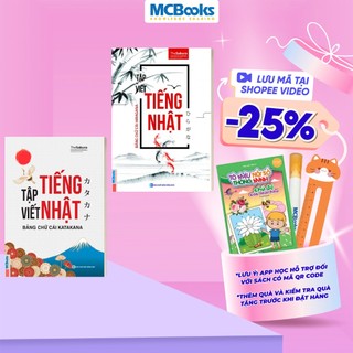 Sách - Combo Tập Viết Tiếng Nhật Bảng Chữ Cái Hiragana và Katakana