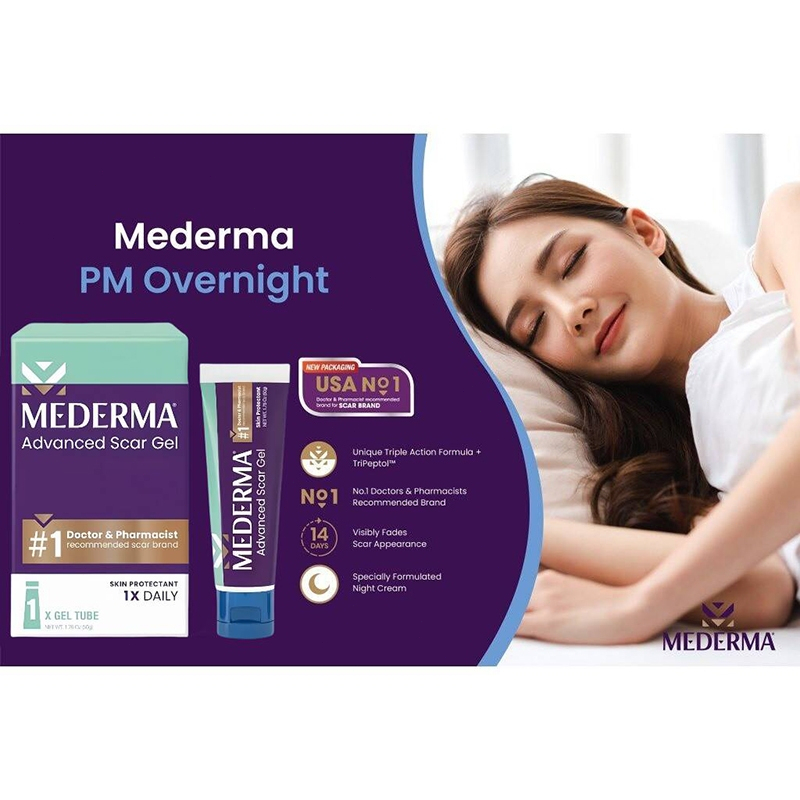 Kem mụn Mederma 50g/Keloid Removal Gel for Acne Scars and Surgical Scars 20g