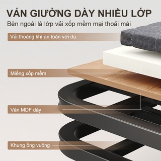 Panda Giường gấp thương hiệu Panda phù hợp cho văn phòng và căn hộ cho thuê Thiết kế gấp hai phần