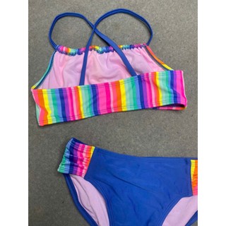 Bộ đồ bơi, bikini đi biển cho bé gái vải 2 lớp co dãn hàng xuất khẩu hãng SO