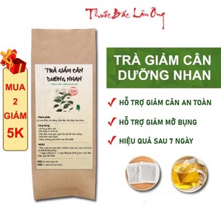 Trà hỗ trợ giảm cân dưỡng nhan hỗ trợ detox, thải độc, đốt cháy mỡ thừa an toàn hiệu quả