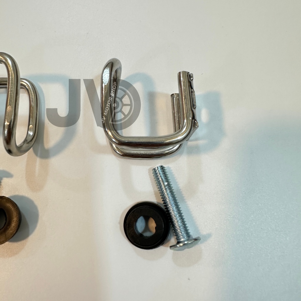Móc chữ U Inox treo xe máy, Gọn Nhẹ – Chắc Chắn – Không rỉ sét, dễ lắp đặt