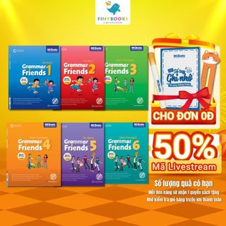 Sách - Trọn bộ Grammar Friends từ tập 1- tập 6 Tài liệu tiếng Anh chuẩn quốc tế cho học sinh - MCBooks