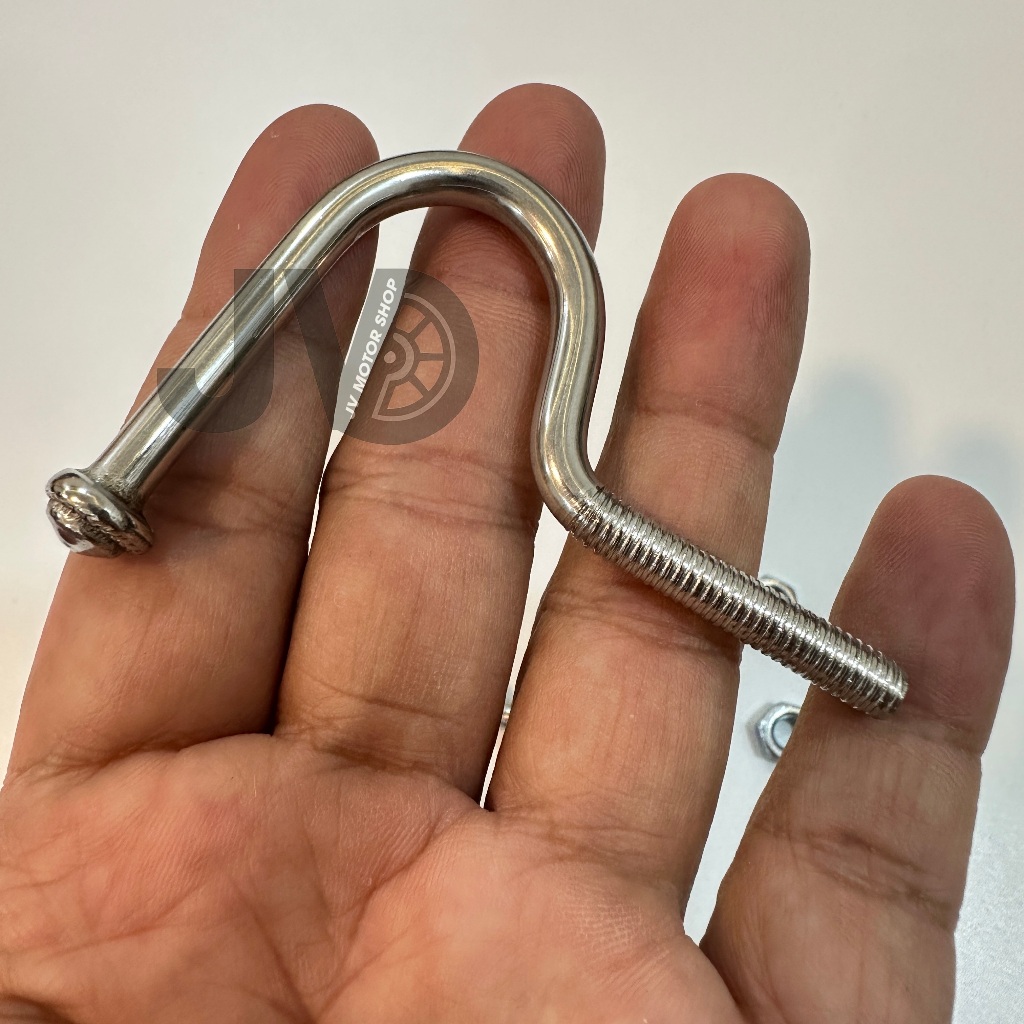 Móc câu INOX treo xe máy, Chống Gỉ – Chắc Chắn – Treo Đồ Tiện Lợi Gắn Mọi Dòng Xe, dễ lắp đặt