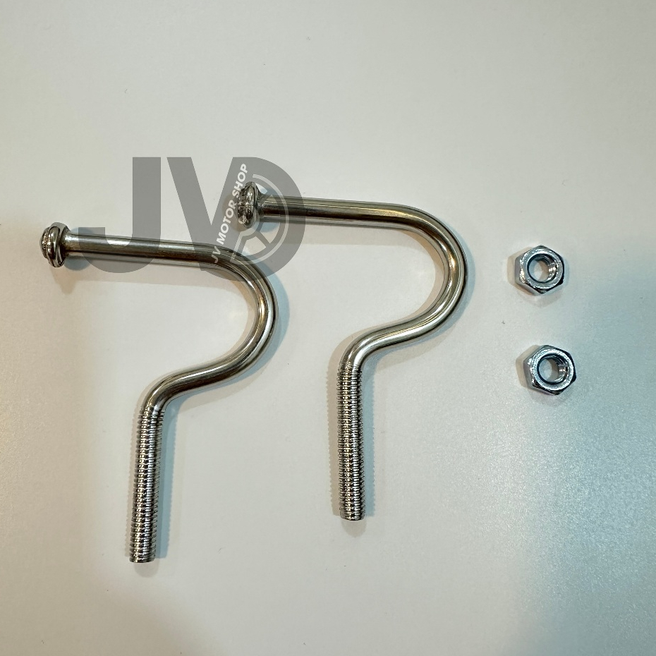 Móc câu INOX treo xe máy, Chống Gỉ – Chắc Chắn – Treo Đồ Tiện Lợi Gắn Mọi Dòng Xe, dễ lắp đặt