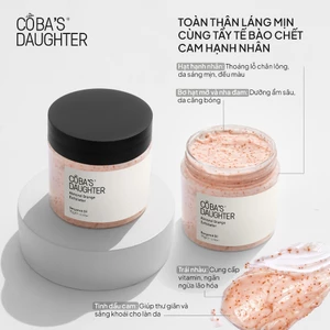 Tẩy Da Chết Hạnh Nhân Cam CoBa’s Daughter Almond Orange Exfoliator 70gr