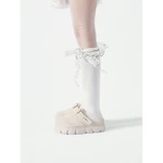 Dép Bánh Mì Tăng Chiều Cao Nam Nữ THEWOLF R&E MULE SANDAL - Đen bóng, Đen suede, Nâu bò suede, Be, Nâu suede — ảnh 3