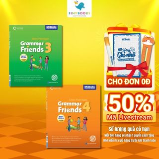 Sách - Combo Ngữ pháp tiếng Anh Grammar Friends Level 3, 4 - Pulished by Oxford University Press For Primary Students
