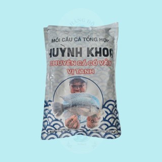Combo 3 gói-5 gói Cám câu cá Huỳnh Khoa (1kg) Huỳnh Khoa  Tanh, Thơm, Cá Tra