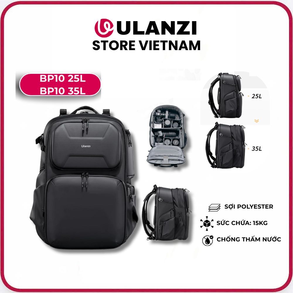 Balo máy ảnh Ulanzi BP09 BP10