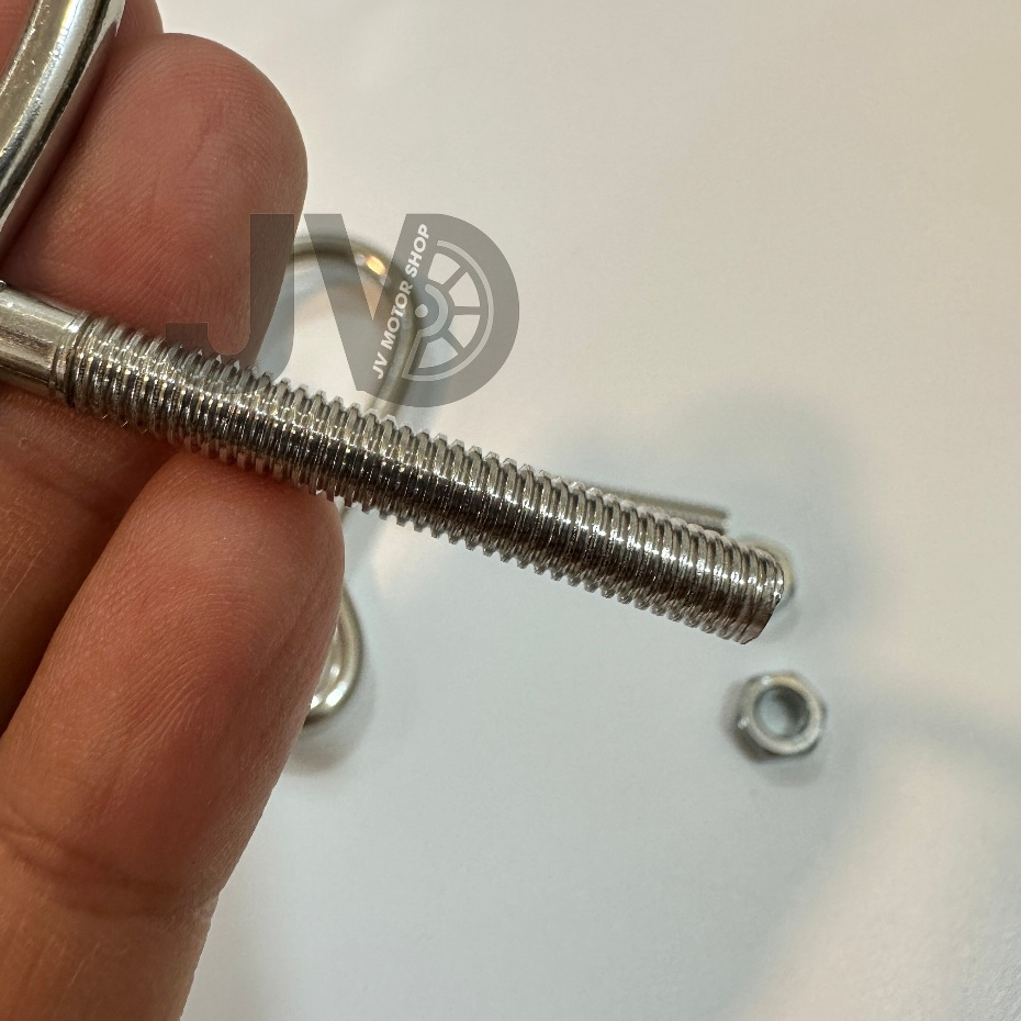 Móc Kẹp INOX Treo Xe Máy, Chống Gỉ - Treo đồ tiện lợi - gắn mọi dòng xe, dễ lắp đặt