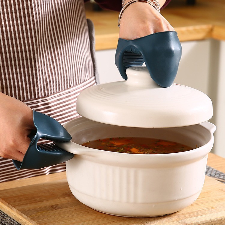 Kìm Gắp Bát Đĩa Nóng KOOBEE – Kẹp Gắp Nồi, Chảo, Đĩa Chống Nóng, Tay Cầm Chống Trượt An Toàn (PKB40)