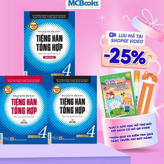 Sách - Tiếng Hàn Tổng Hợp Dành Cho Người Việt Nam - Trung Cấp 4 Phiên Bản Mới