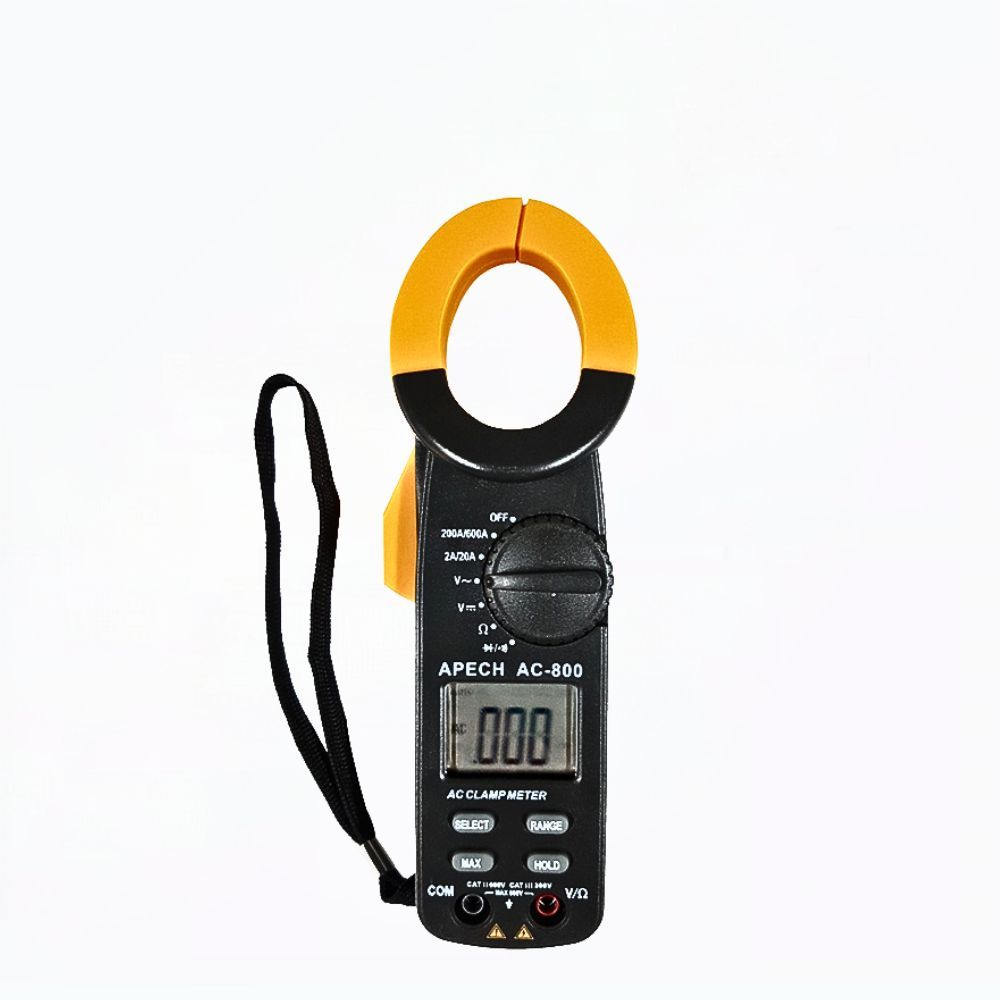 Ampe Kìm Đo Điện APECH AC800/801 Tùy Chỉnh Thang Đo, Chống Cháy - Anh Phát