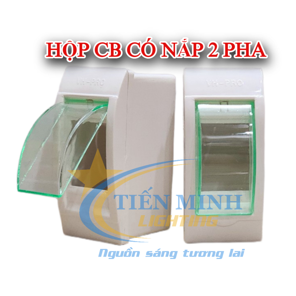 Hộp đựng CB có nắp 2 pha, 3 pha, 4 pha bảo vệ aptomat, cầu dao hay CB ...