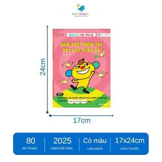 Sách -Combo Đứa Trẻ Thiên Tài: Hiểu về cuộc sống,Bí ẩn cơ thể,Kết bạn thật dễ,Toán học vui nhộn,Khoa học kì thú-Finybook