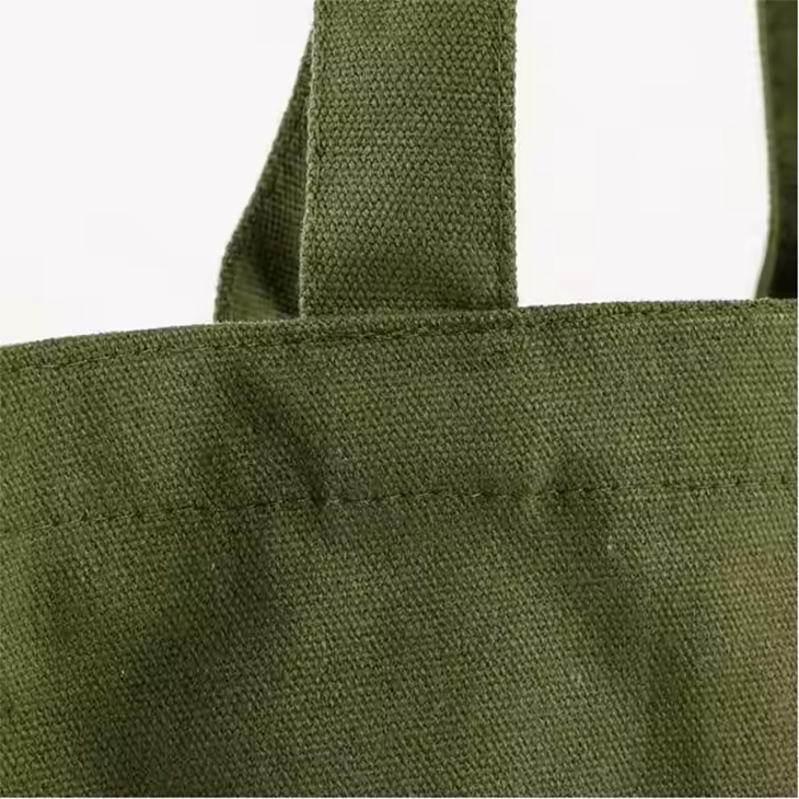 Túi Tote vải Canvas màu xanh matcha Việt Nam Tổi Yêu - túi vải xanh lá CÓ KHÓA KÉO thời trang DU LỊCH đựng đồ tuie01
