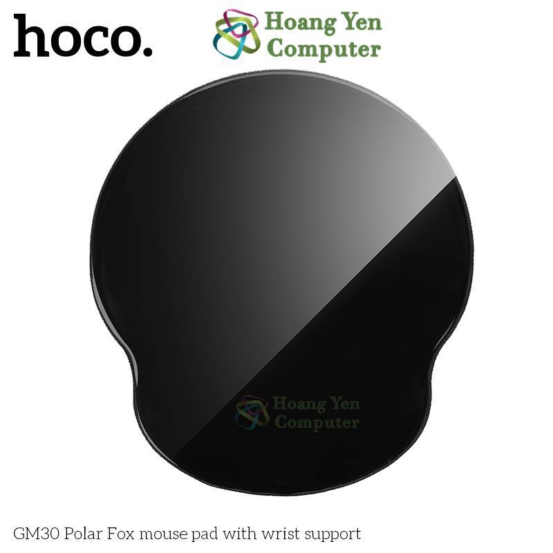 Lót chuột Hoco GM30 Tích Hợp Đệm Kê Cổ Tay | Bàn di chuột Hoco Kê Cổ Tay - Hoàng Yến Computer