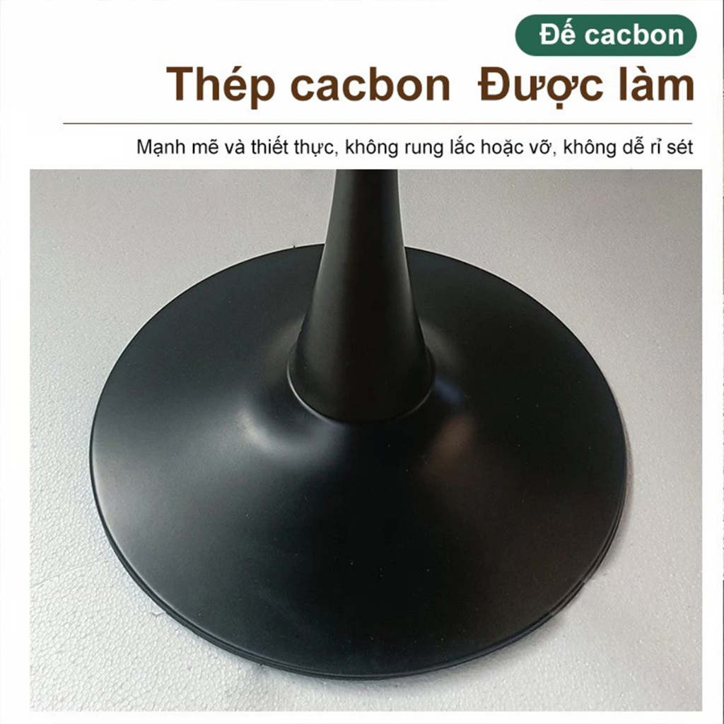 Bàn Tròn Tulip Bắc Âu Hiện Đại - Tối Giản Chất Lượng Cao Decor Cafe