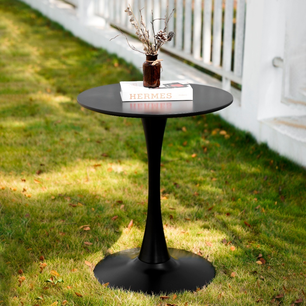 bàn tròn tulip đường kính 60cm NHU Y DECOR, bàn tròn decor ngồi ăn 3-4 người, bàn decor trang trí phòng khách phòng ngủ