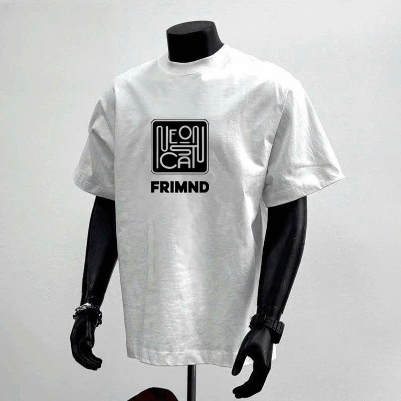Áo thun Stee Cổ tròn FRIMND Cao thành Localbrand IBENXOPI Unisex Cotton