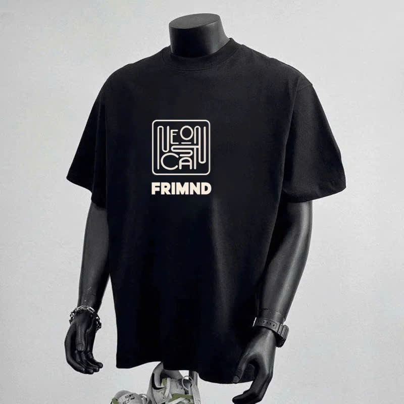 Áo thun Stee Cổ tròn FRIMND Cao thành Localbrand IBENXOPI Unisex Cotton