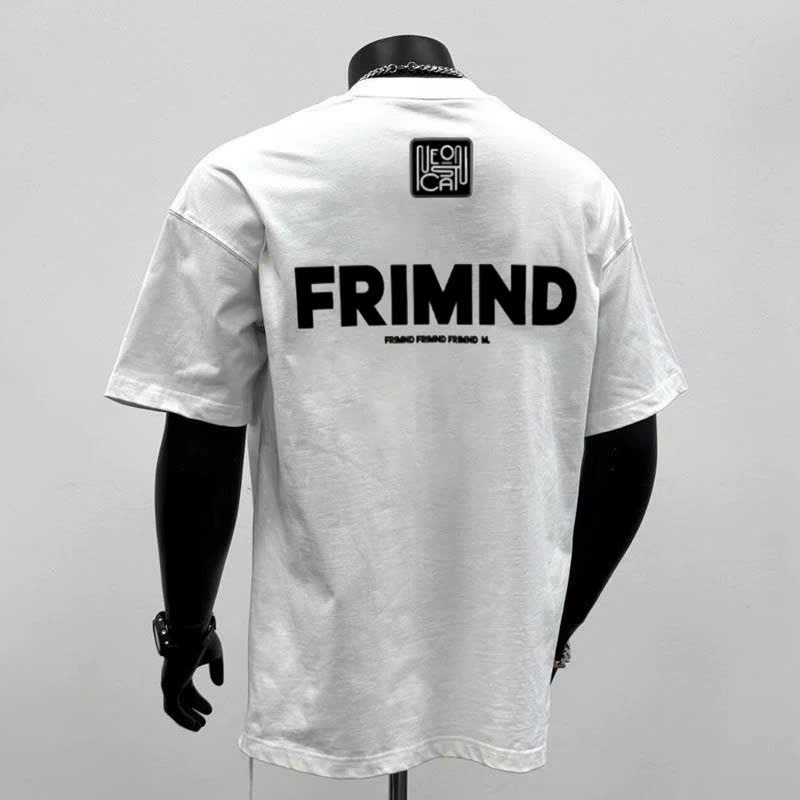 Áo thun Stee Cổ tròn FRIMND Cao thành Localbrand IBENXOPI Unisex Cotton