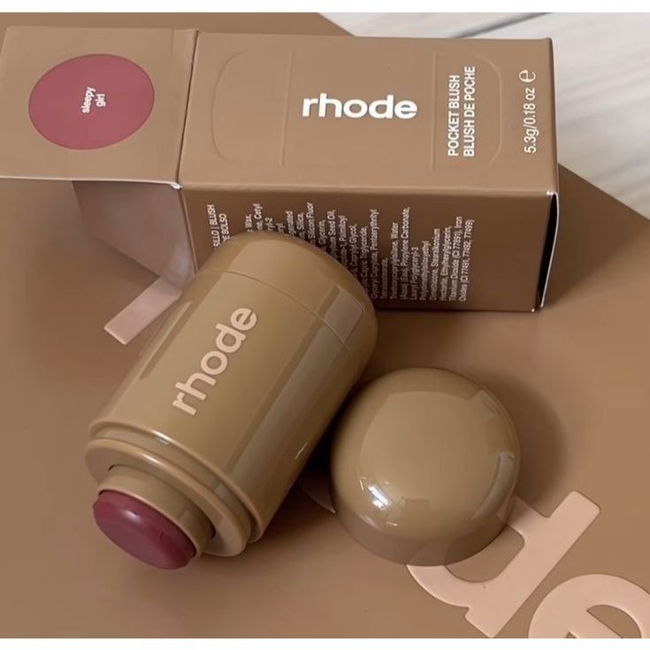 Má Hồng Rhode 5.3g/Pocket Blush/Pocket Blush The Pocket Blushes Cream Lip & Cheek By Hailey Bieber