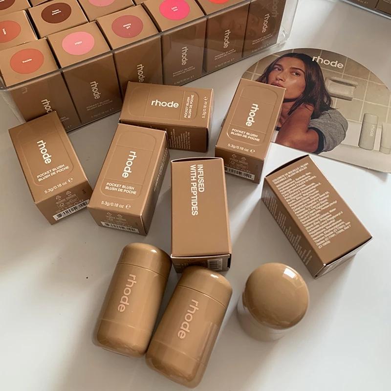 Má Hồng Rhode 5.3g/Pocket Blush/Pocket Blush The Pocket Blushes Cream Lip & Cheek By Hailey Bieber