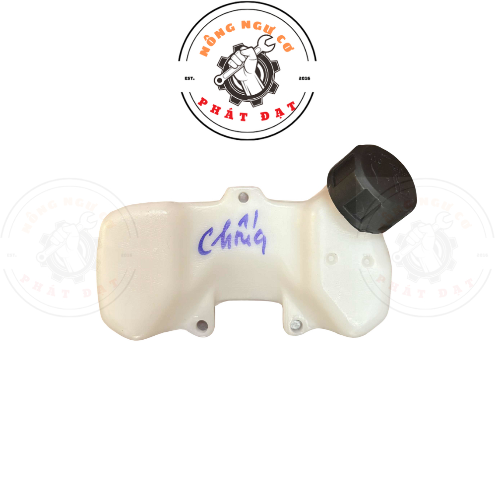 Bình xăng lớn máy cắt cỏ TANAKA chân chống, loại 1, nhựa nguyên sinh  dày, vừa vặn, siêu bền