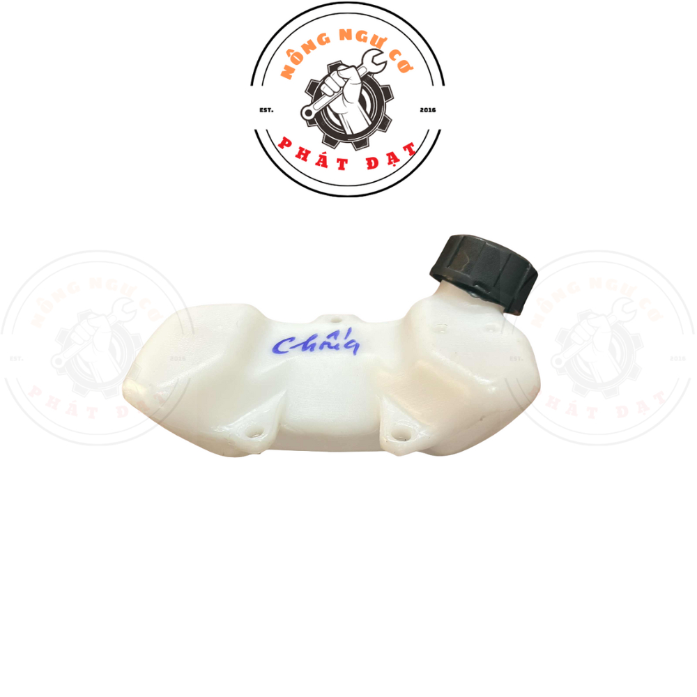 Bình xăng lớn máy cắt cỏ TANAKA chân chống, loại 1, nhựa nguyên sinh  dày, vừa vặn, siêu bền